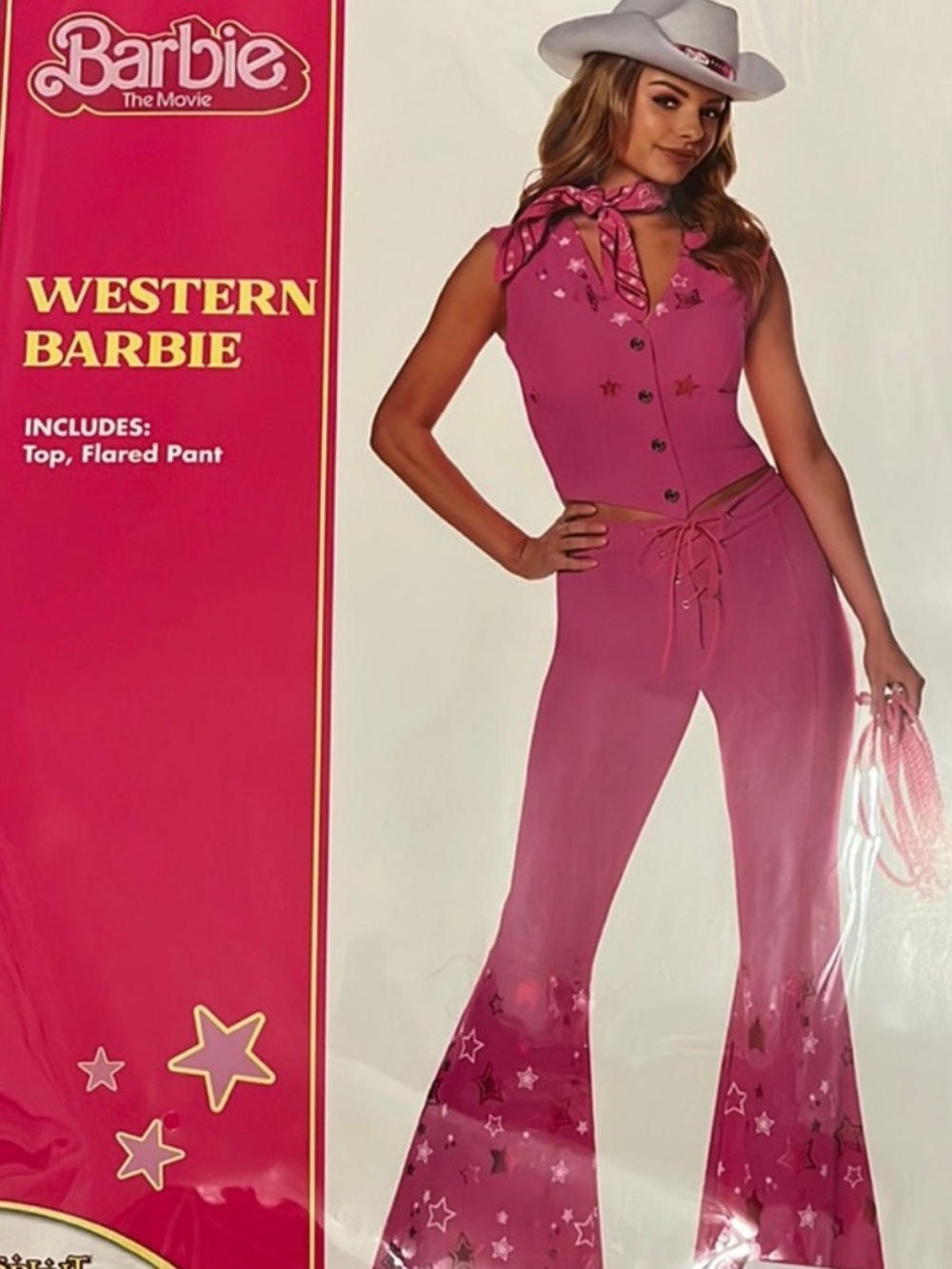 Western Barbie costume medium